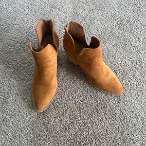 Beast Fashion Burnt Orange Booties